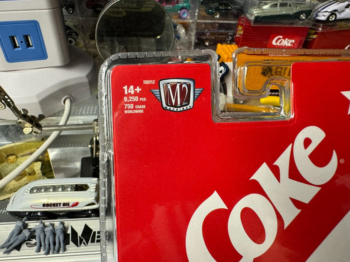 M2 Coca-Cola  Release 43 - 1966 Dodge Charger Gasser #52500-A43 CHASE 1 of 750