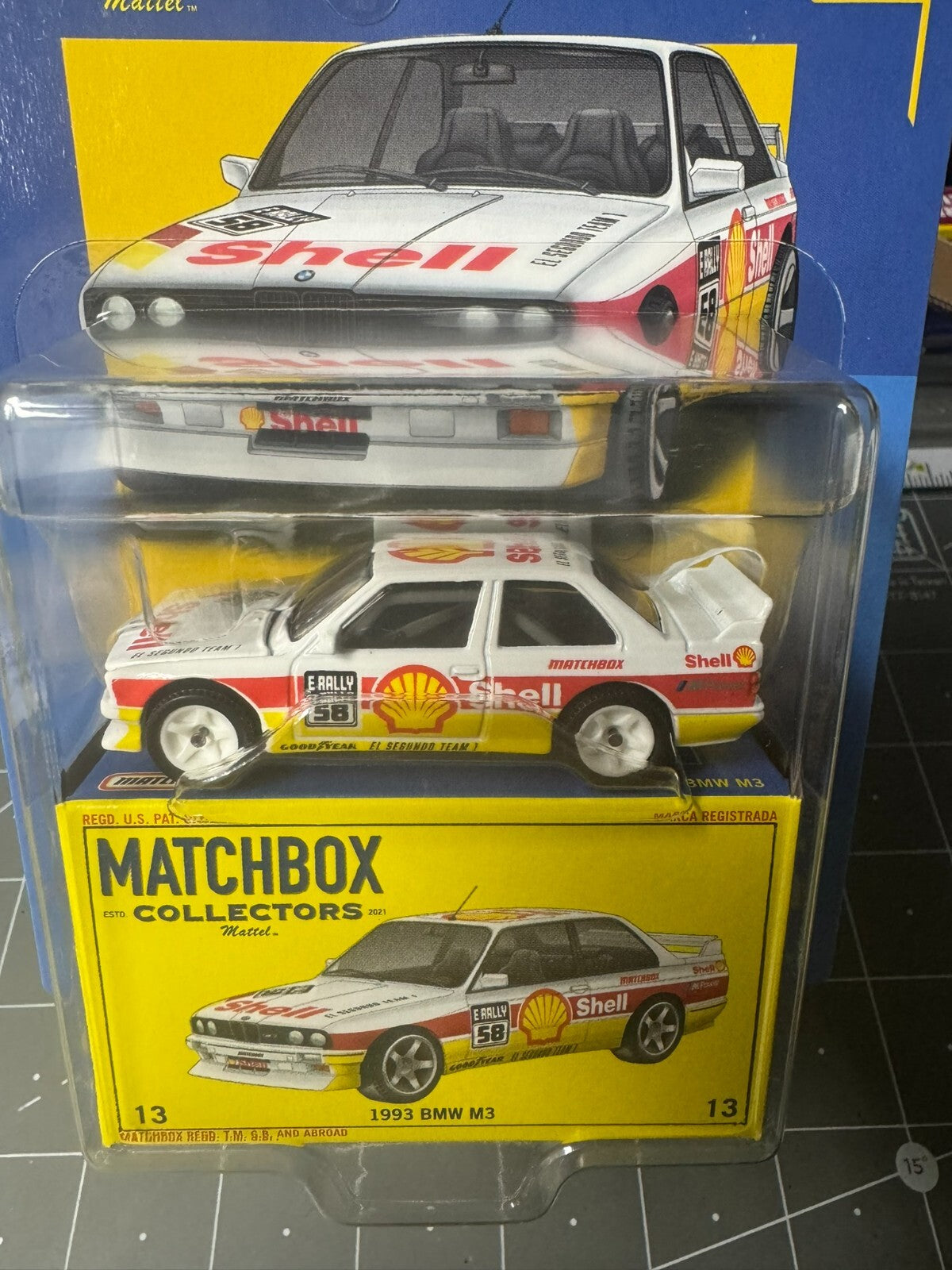 1:64 Matchbox Collectors 2024 - 1993 BMW M3 3/20 #GBJ48-965Y