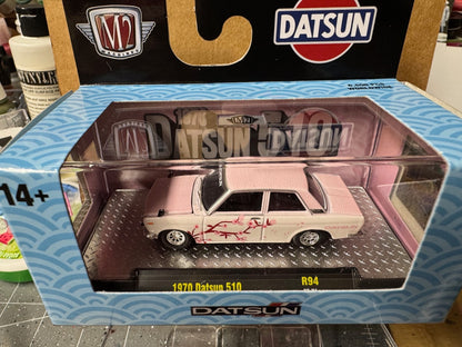 1:64 M2 Detroit Muscle  R94 - 1970 Datsun 510  #32600-94