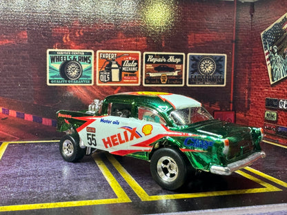 1-64 Scale / S-Scale 1955 Chevy Bel Air Gasser in Candy Green