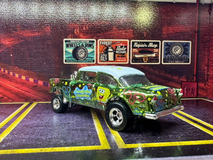 1-64 Scale / S-Scale 1955 Chevy Bel Air Gasser in Metallic Green