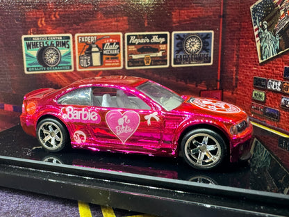 1-64 Scale / S-Scale Hydrochromed BMW in Metallic Barbie Pink