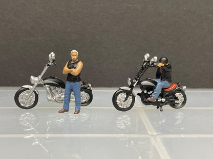 1:64 Miniature Human Figures - Diecast Metal