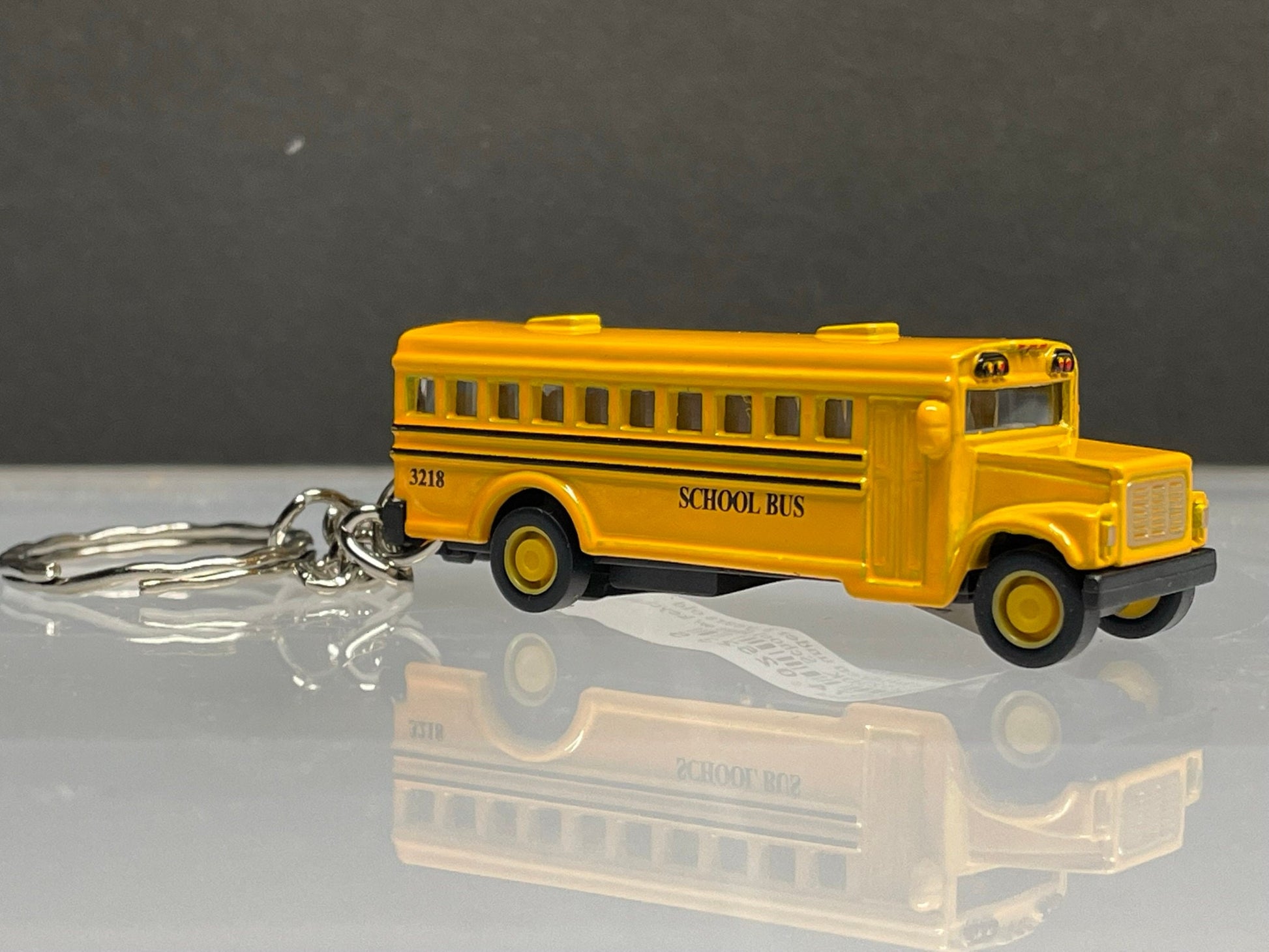 School Bus Keychain