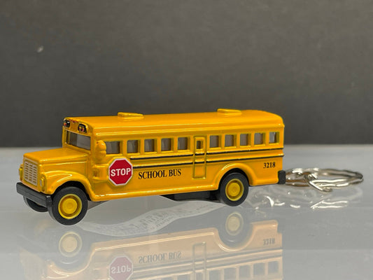 School Bus Keychain