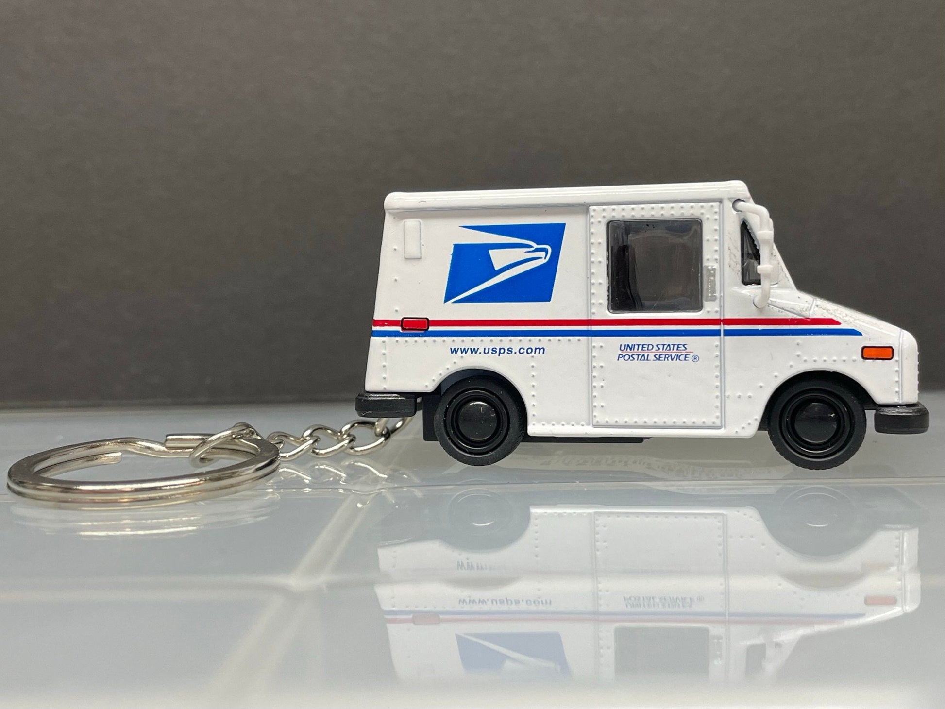 USPS Keycain - United States Postal Truck Keychain - Great Gift for the Mail Carrier