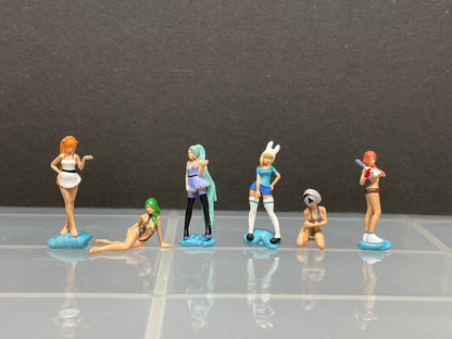 1:64 Miniature Human Figures - Diecast Metal - great for Dioramas / Hot Wheels - Cosplay SET - Miniature Figures