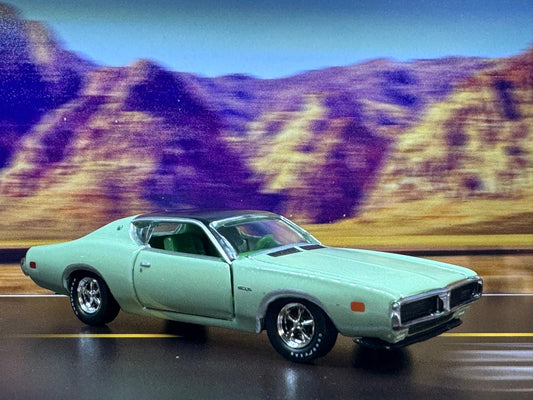 1-64 Scale / S-Scale 1971 Dodge Charger SE 383 - Great For Dioramas & Diecast Photography (M2)