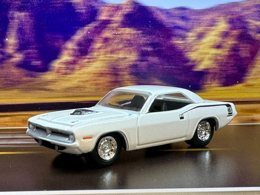 1-64 Scale / S-Scale 1970 Plymouth HEMI Cuda- Great For Dioramas & Diecast Photography (GL)