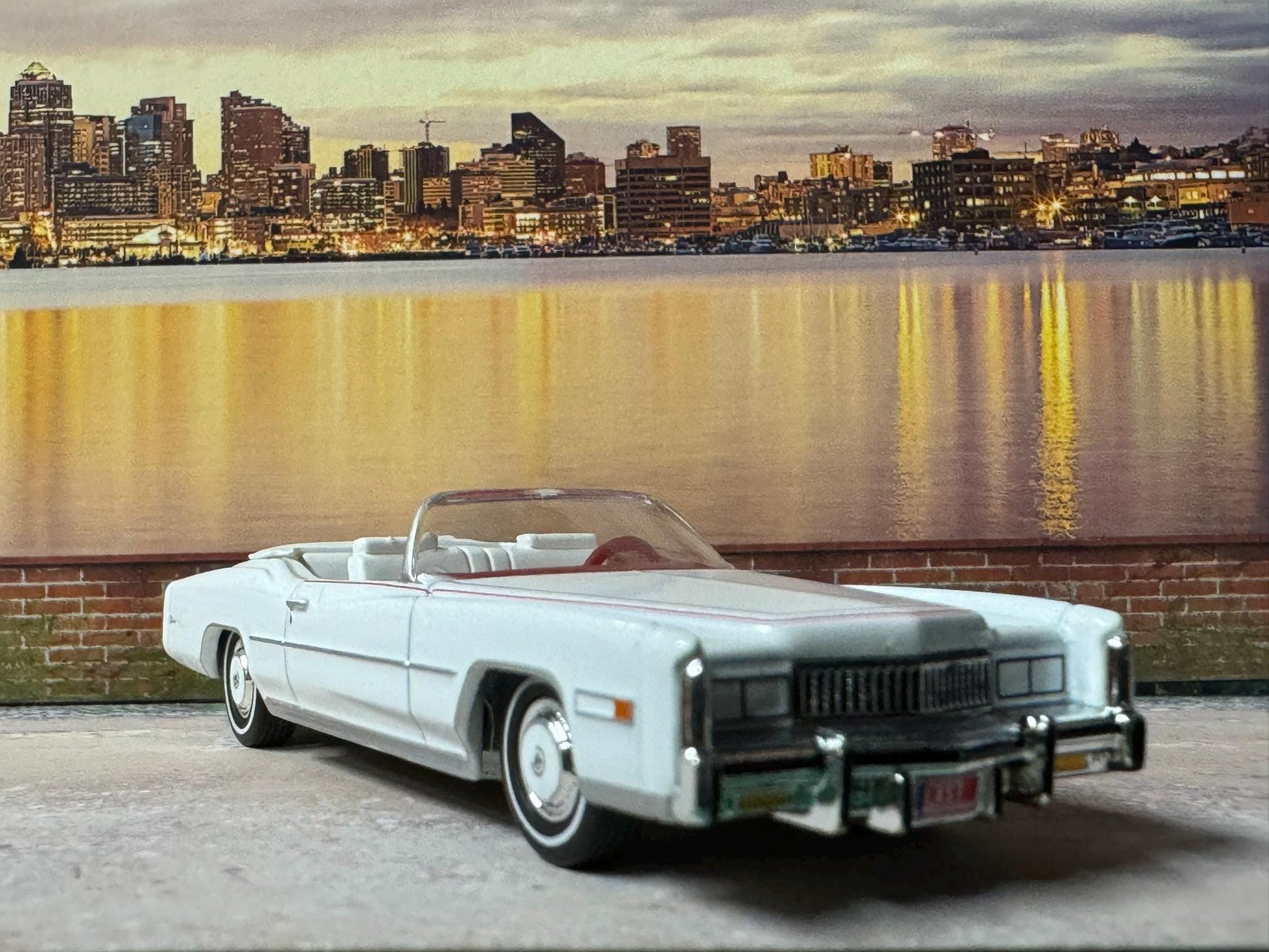 1-64 Scale / S-Scale 1976 Cadillac Eldorado Convertible - Great For Dioramas & Diecast Photography (GL)