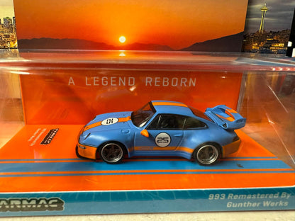 1-64 Scale / S-Scale Porsche 993 Remastered - Great For Dioramas & Diecast Photography (Tarmac)