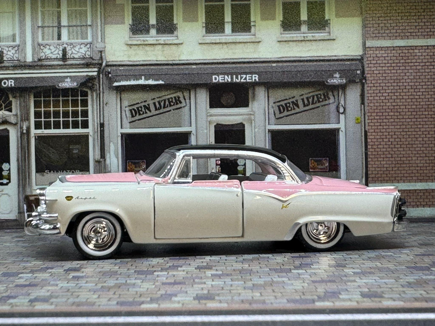 1-64 Scale / S-Scale 1955 Dodge Royal Lancer - Great For Dioramas & Diecast Photography (M2)