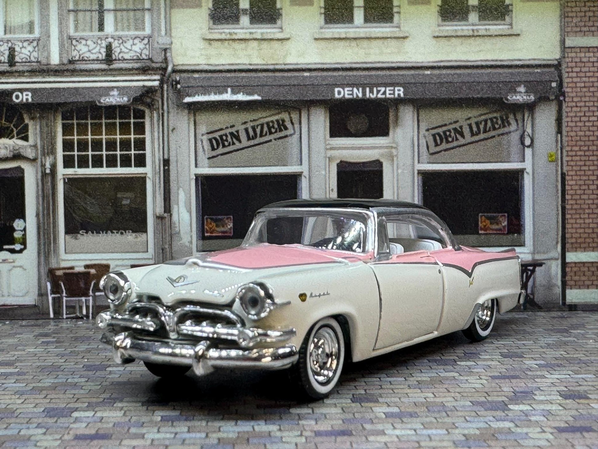 1-64 Scale / S-Scale 1955 Dodge Royal Lancer - Great For Dioramas & Diecast Photography (M2)