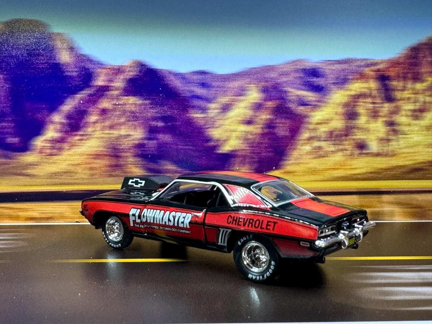 1-64 Scale / S-Scale 1969 Chevrolet Camaro COPO - Great For Dioramas & Diecast Photography (M2)