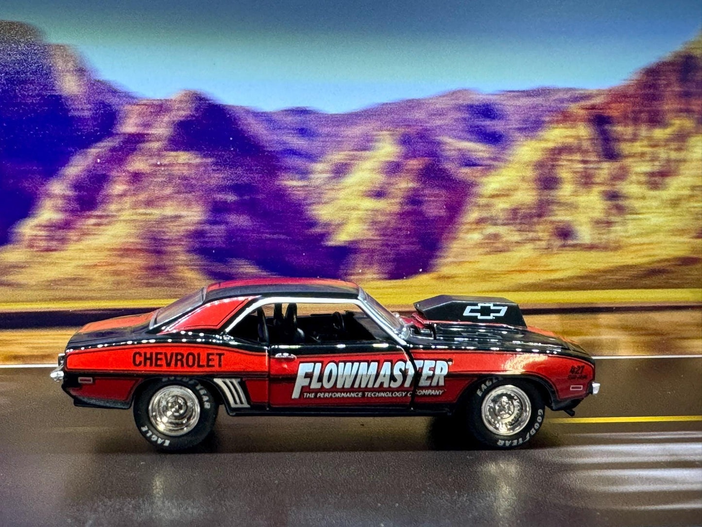 1-64 Scale / S-Scale 1969 Chevrolet Camaro COPO - Great For Dioramas & Diecast Photography (M2)