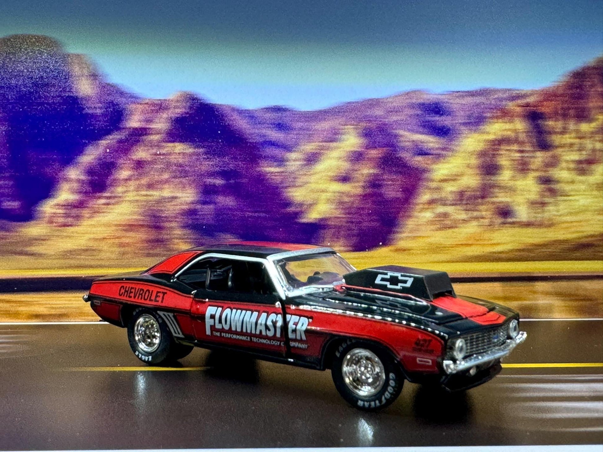 1-64 Scale / S-Scale 1969 Chevrolet Camaro COPO - Great For Dioramas & Diecast Photography (M2)