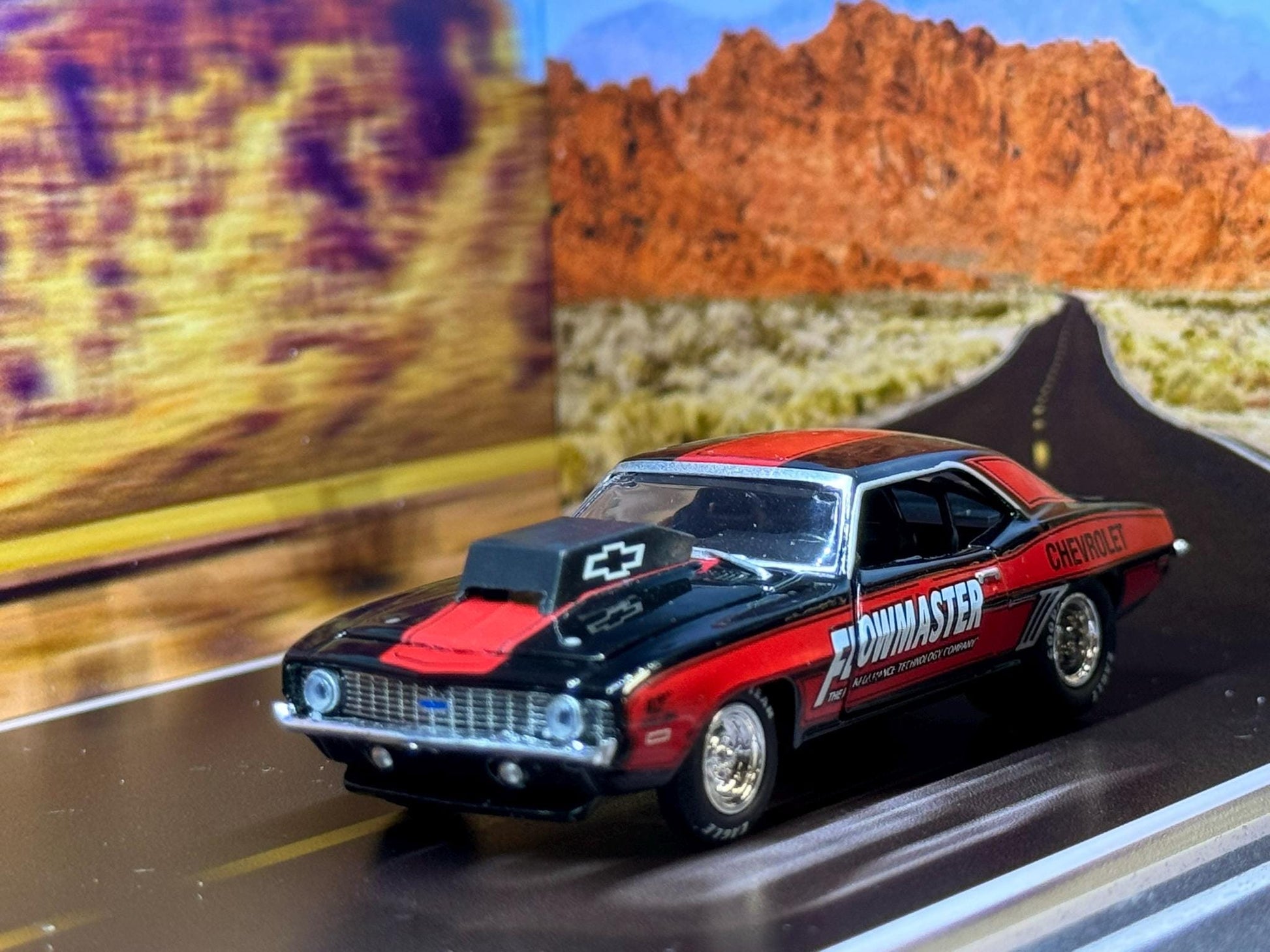 1-64 Scale / S-Scale 1969 Chevrolet Camaro COPO - Great For Dioramas & Diecast Photography (M2)