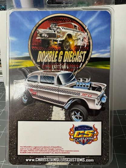 1-64 Scale / S-Scale Custom Double G Diecast 1955 Chevy Gasser 1 of 10