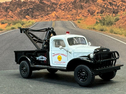 1-64 Scale / S-Scale 1945 Dodge Power Wagon Wrecker- Great For Dioramas & Diecast Photography (GL)