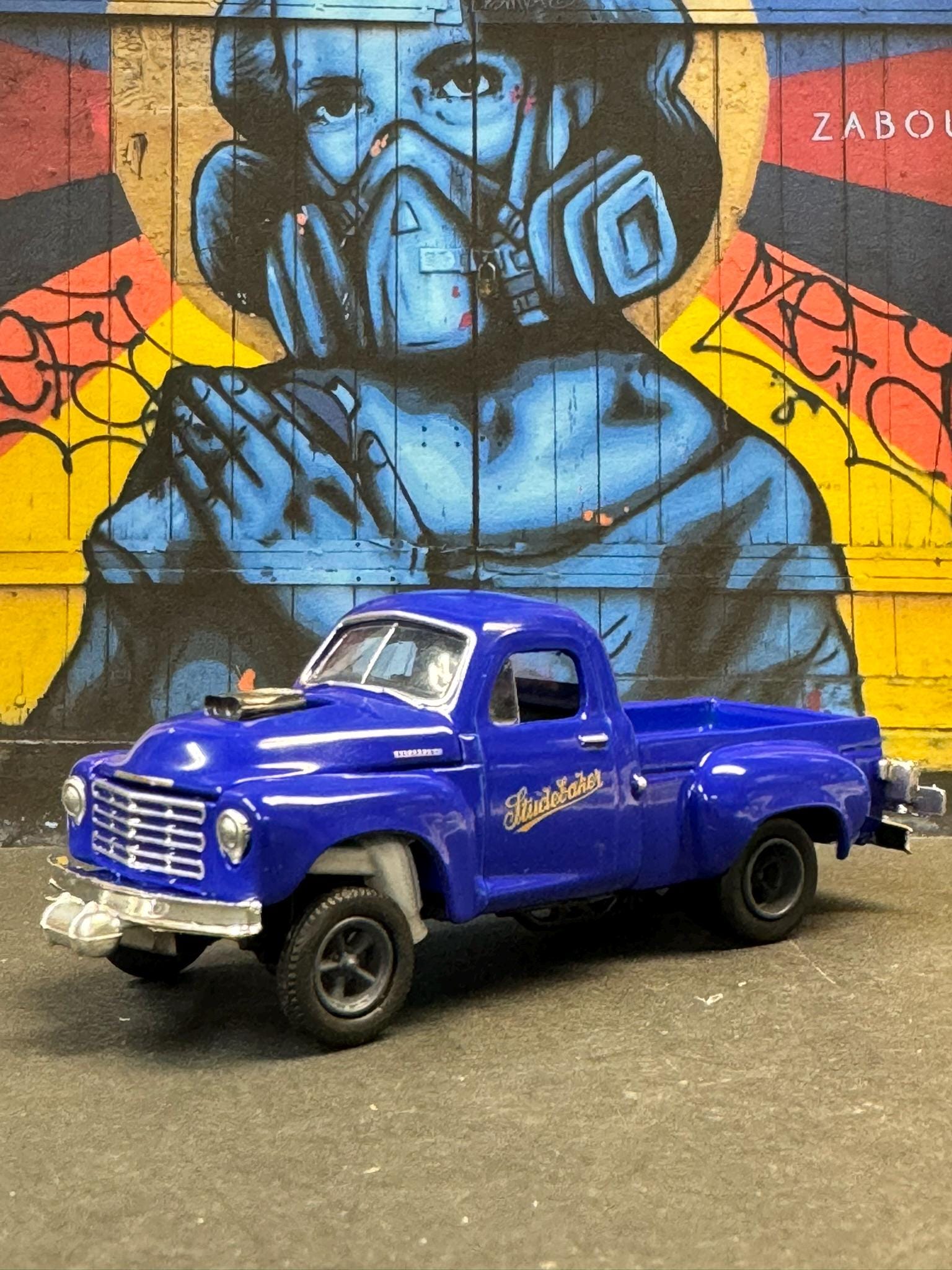 1-64 Scale / S-Scale 1950 Studebaker 2R Truck - Great For Dioramas & Diecast Photography (M2)