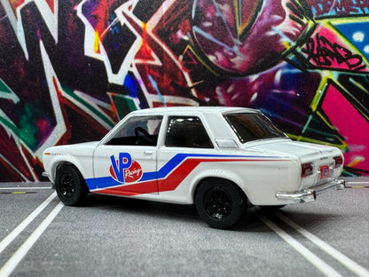 1-64 Scale / S-Scale 1986 Datsun 510 Widebody Coupe - Great For Dioramas & Diecast Photography (GL)