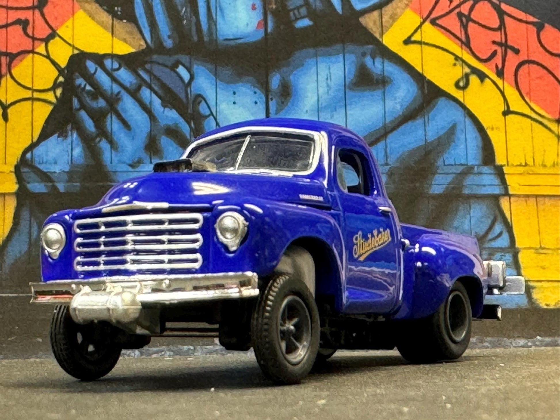 1-64 Scale / S-Scale 1950 Studebaker 2R Truck - Great For Dioramas & Diecast Photography (M2)