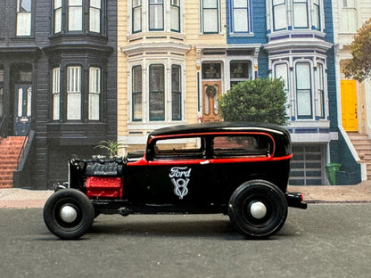 1-64 Scale / S-Scale 1932 Ford Tudor Sedan - Great For Dioramas & Diecast Photography (M2)