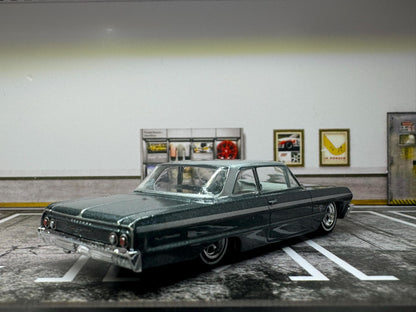 1-64 Scale / S-Scale 1964 Chevrolet Bel Air - Great For Dioramas & Diecast Photography (GL)