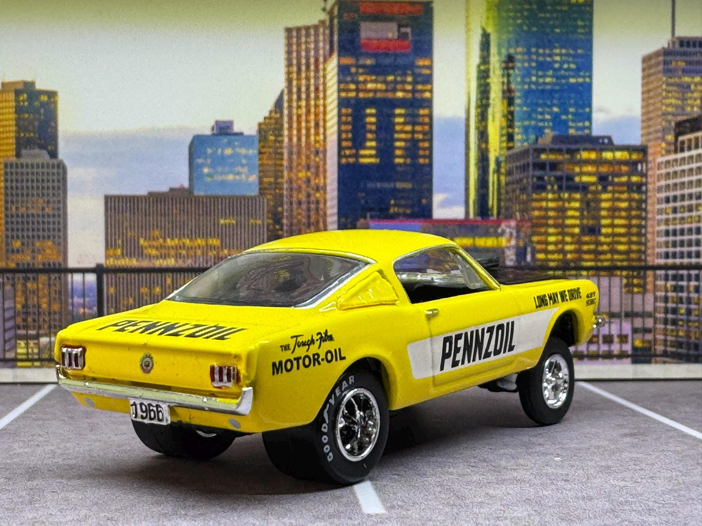 1-64 Scale / S-Scale 1966 Ford Mustang Gasser - Great For Dioramas & Diecast Photography (M2)