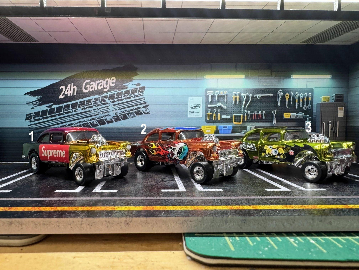 1-64 Scale / S-Scale Custom Double G Diecast 1955 Chevy Gasser Pick and Choose Lot 3
