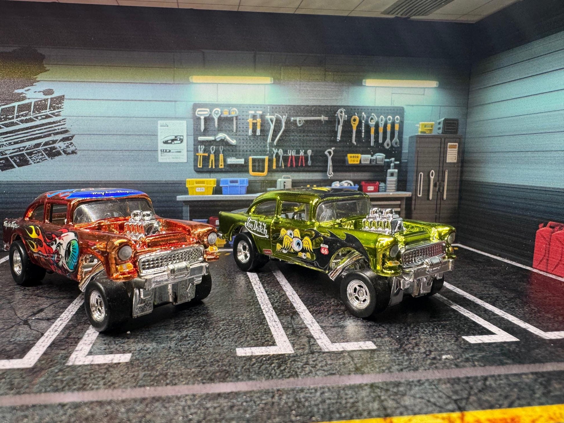 1-64 Scale / S-Scale Custom Double G Diecast 1955 Chevy Gasser Pick and Choose Lot 3