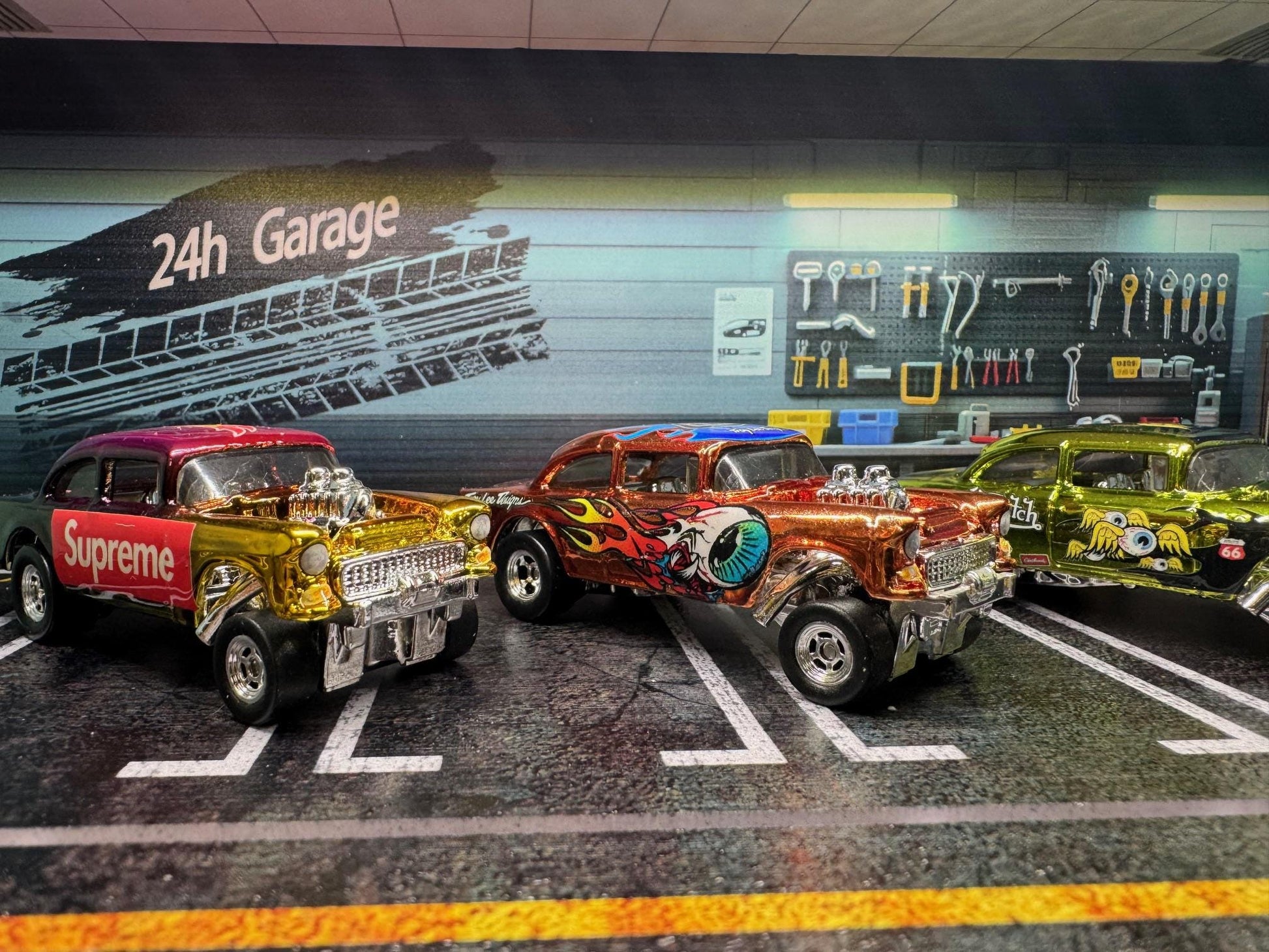 1-64 Scale / S-Scale Custom Double G Diecast 1955 Chevy Gasser Pick and Choose Lot 3