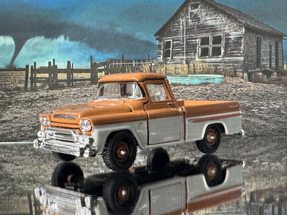1-64 Scale / S-Scale 1959 GMC Fleetside Truck 4x4 M2 Diecast