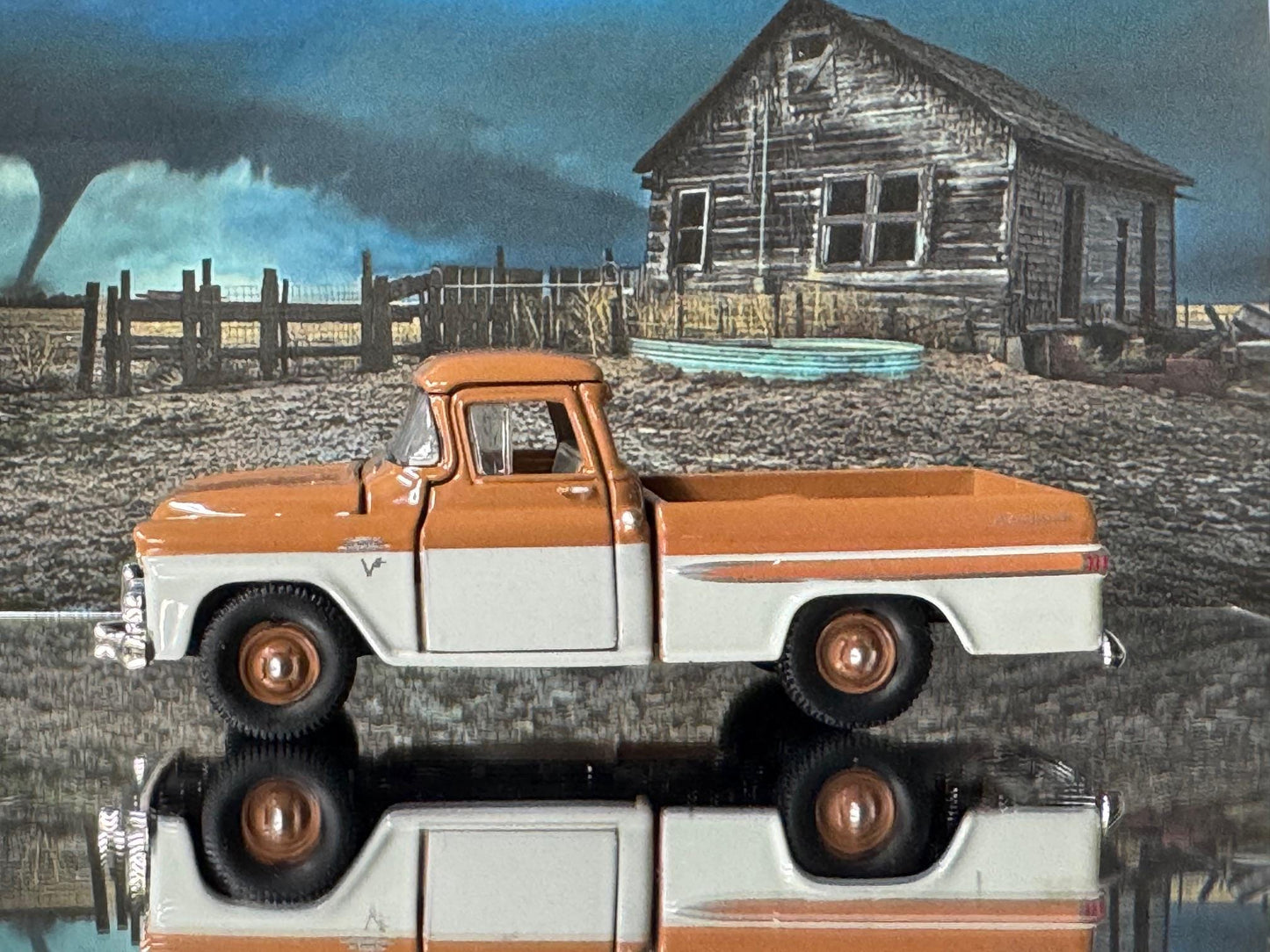 1-64 Scale / S-Scale 1959 GMC Fleetside Truck 4x4 M2 Diecast