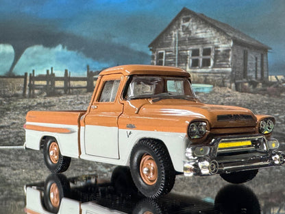 1-64 Scale / S-Scale 1959 GMC Fleetside Truck 4x4 M2 Diecast