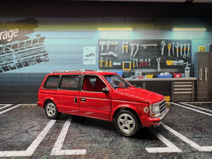 1-64 Scale / S-Scale 1989 Dodge Caravan Turbo- 2 Colors - Great For Dioramas & Diecast Photography (AW)