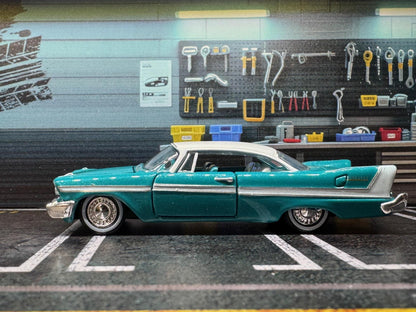 1-64 Scale / S-Scale 1958 Plymouth Belvedere - Great For Dioramas & Diecast Photography (M2)