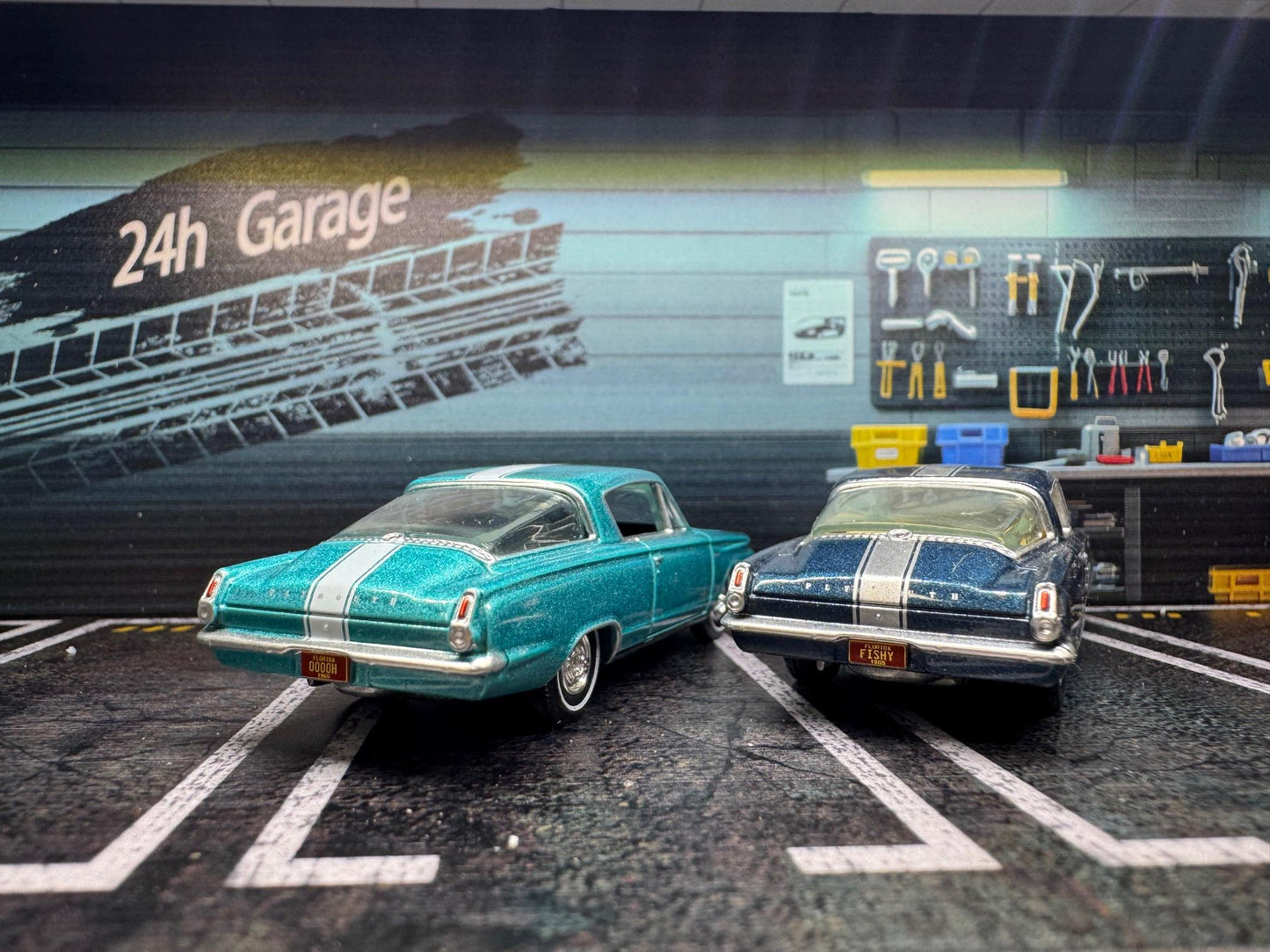 1-64 Scale / S-Scale 1965 Plymouth Barracuda- 2 Colors - Great For Dioramas & Diecast Photography (AW)